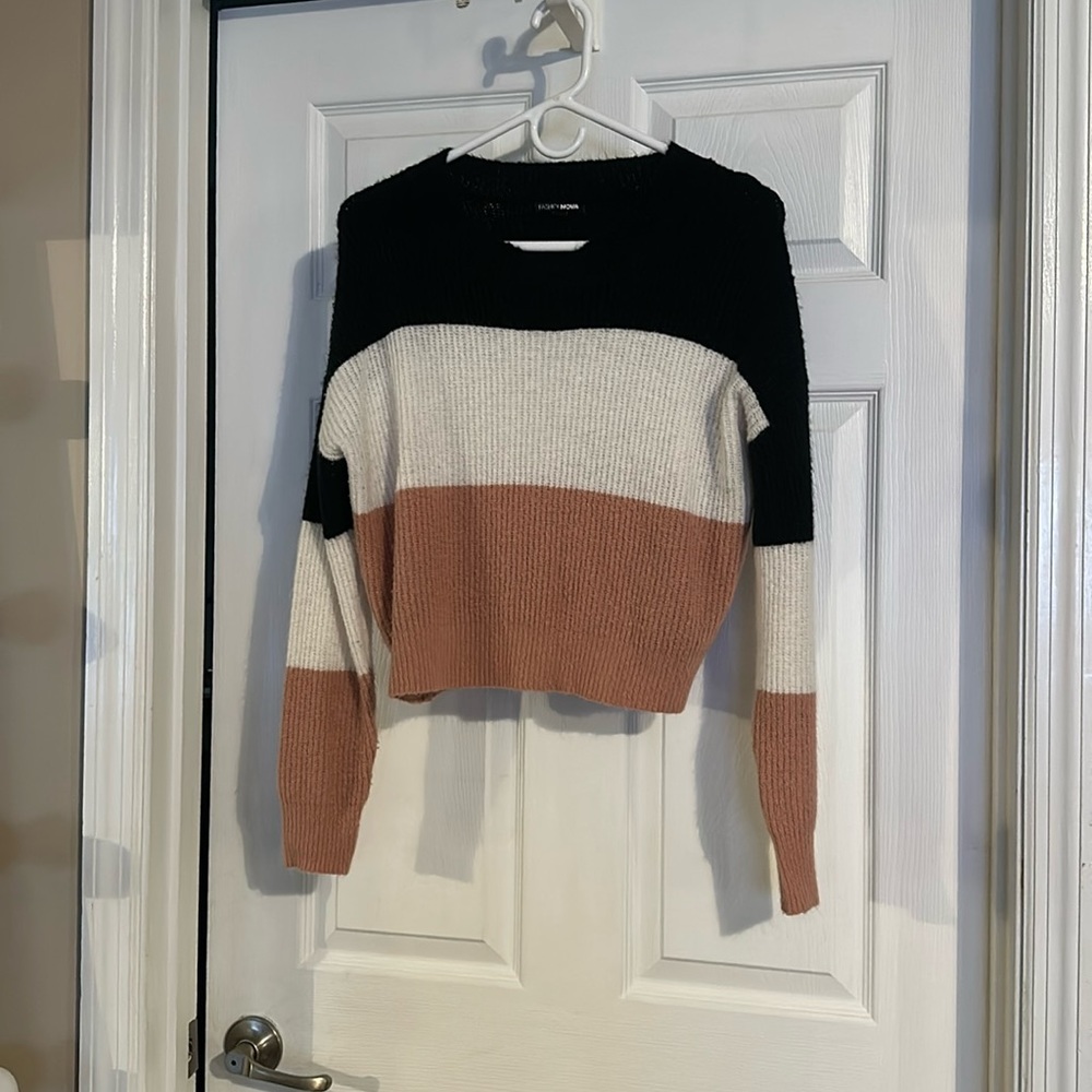 Multi colored sweater